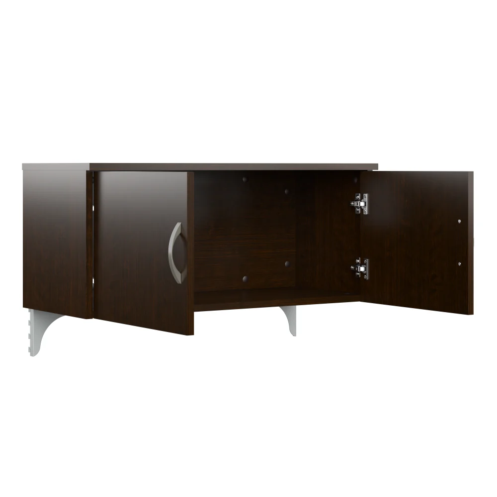 Easy Office 60W Cubicle Desk with File Cabinet and 66H Closed Panels Workstation - Image 4