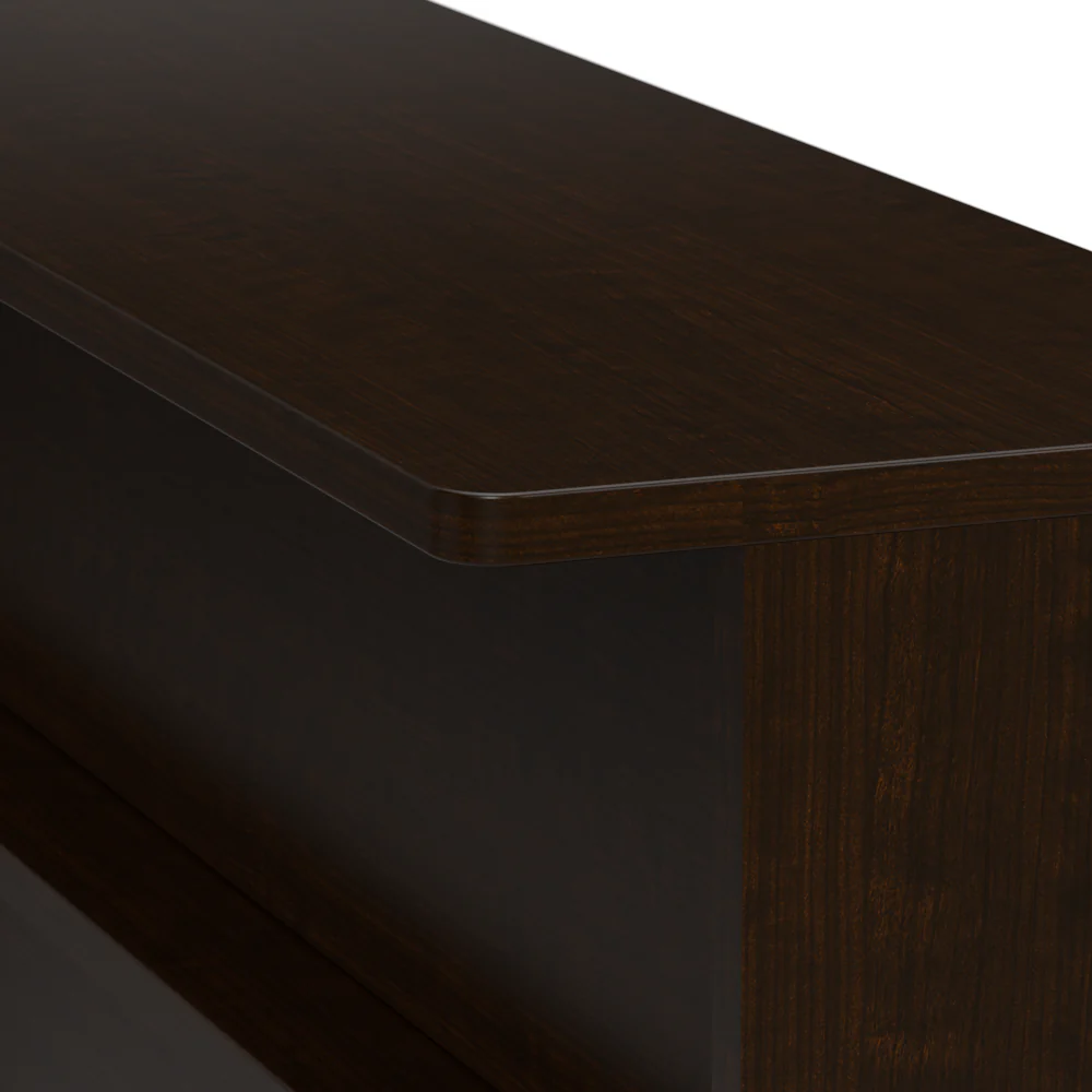 Arrive 60W x 72D L Shaped Reception Desk with Shelf - Image 14