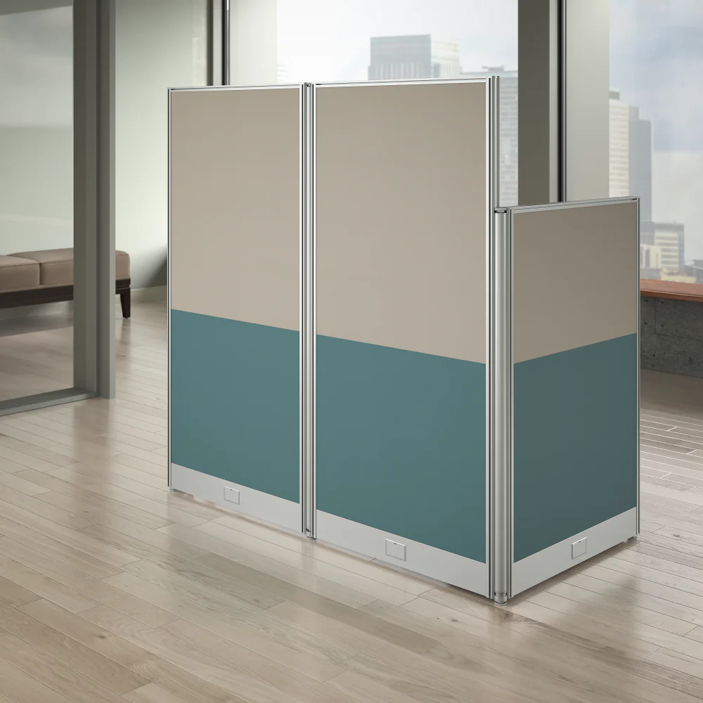Office in an Hour 65W x 33D Straight Cubicle Desk - Image 13