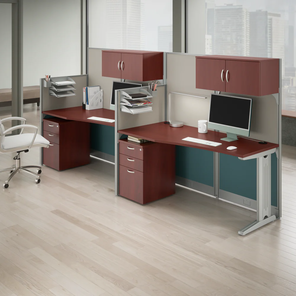 Office in an Hour 65W x 33D Straight Cubicle Desk - Image 14
