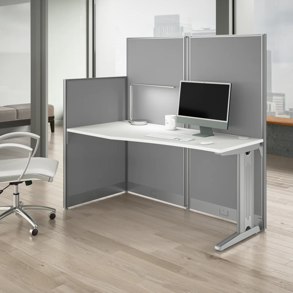 Office in an Hour 65W x 33D Straight Cubicle Desk - Image 21