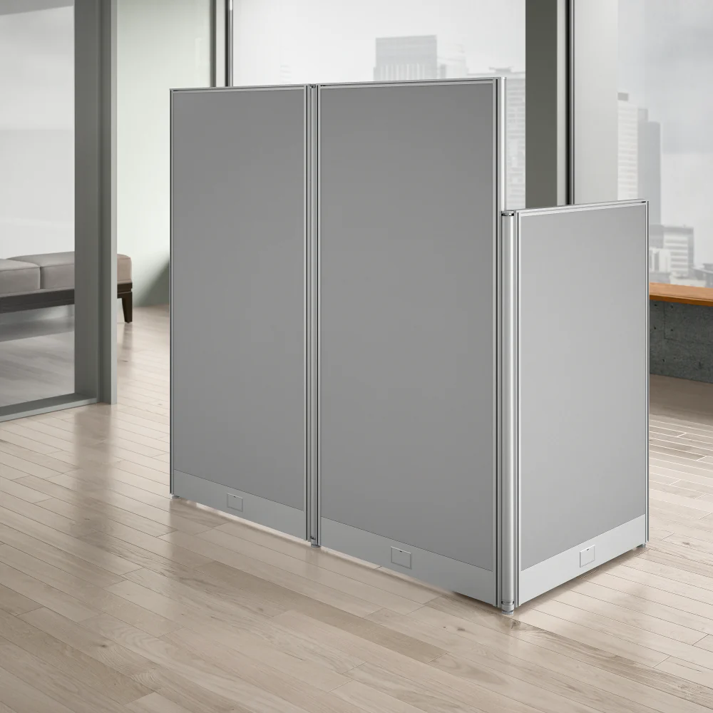 Office in an Hour 65W x 33D Straight Cubicle Desk - Image 23