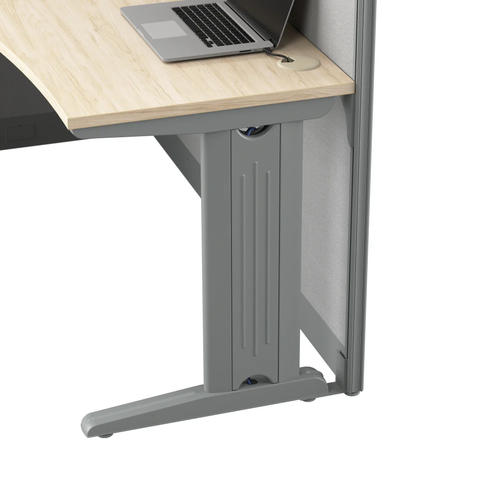 Office in an Hour 65W x 33D Straight Cubicle Desk - Image 35