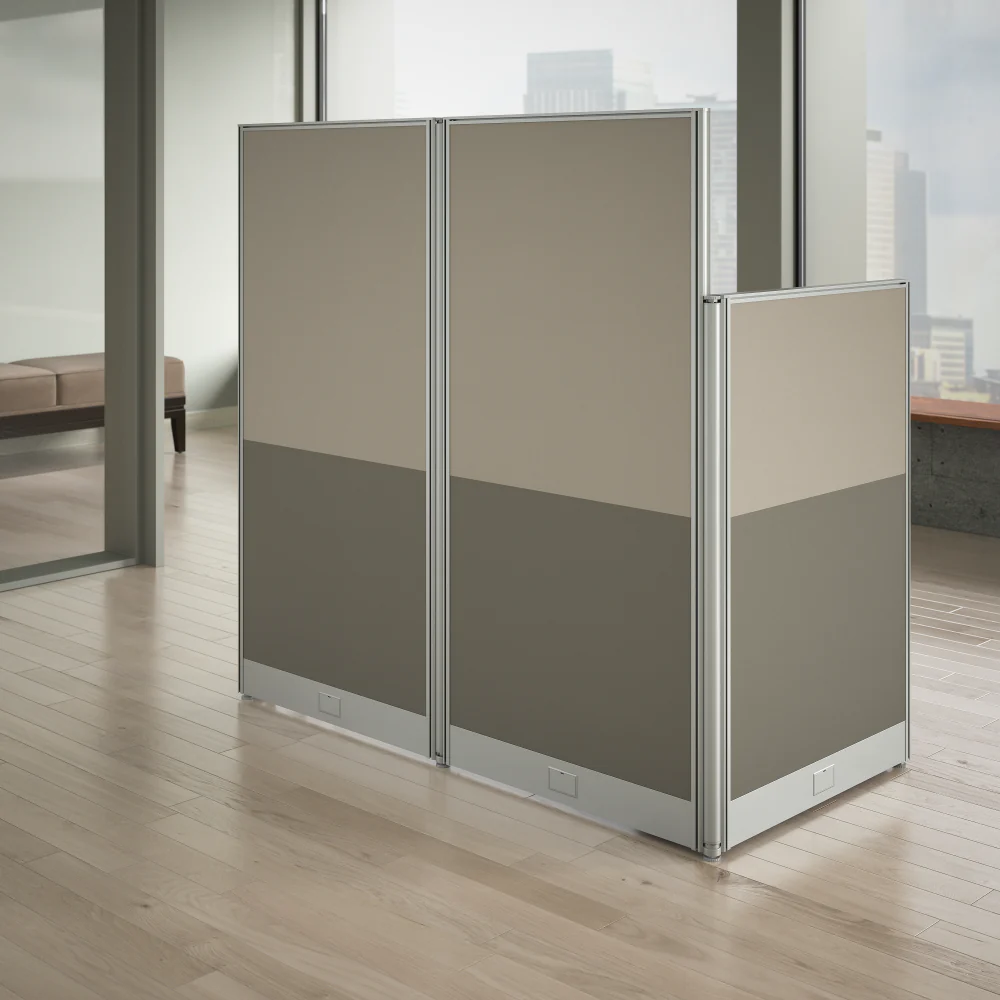 Office in an Hour 65W x 33D Straight Cubicle Desk - Image 4