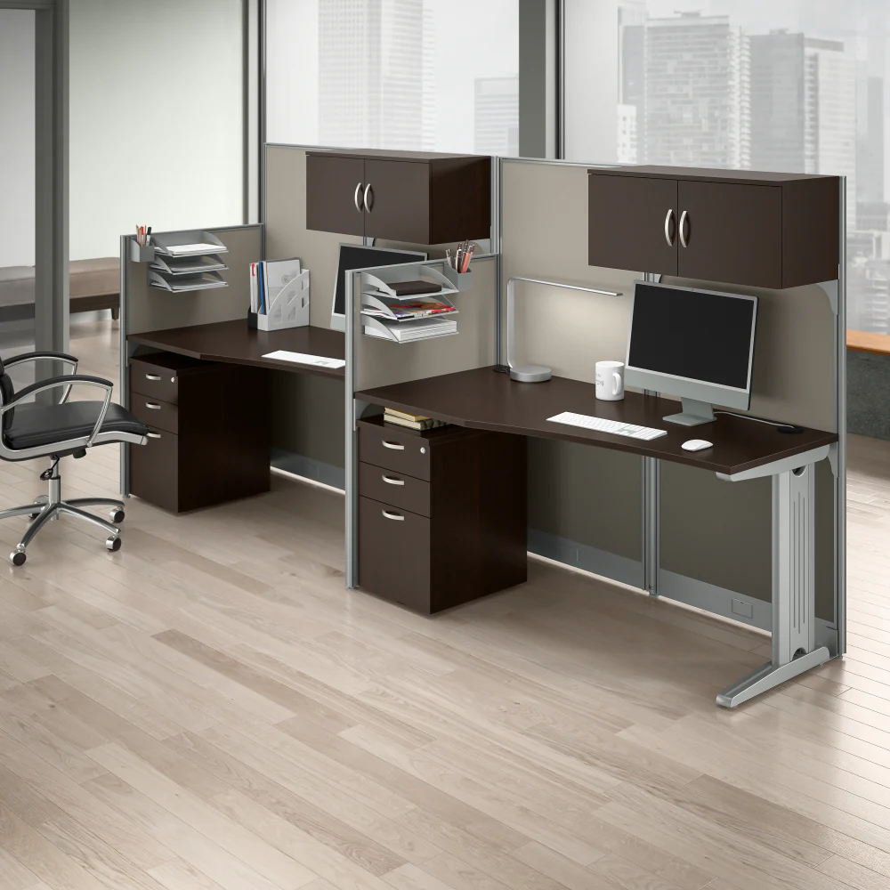 Office in an Hour 65W x 33D Straight Cubicle Desk - Image 5
