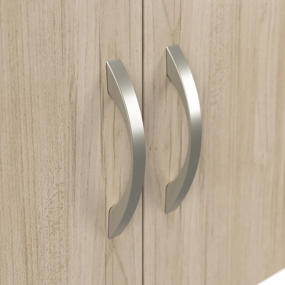 Office in an Hour 65W L Shaped Cubicle Desk with Storage, Drawers, and Organizers - Image 28