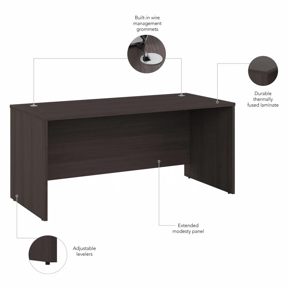 Studio C 66W x 30D Office Desk - Image 15