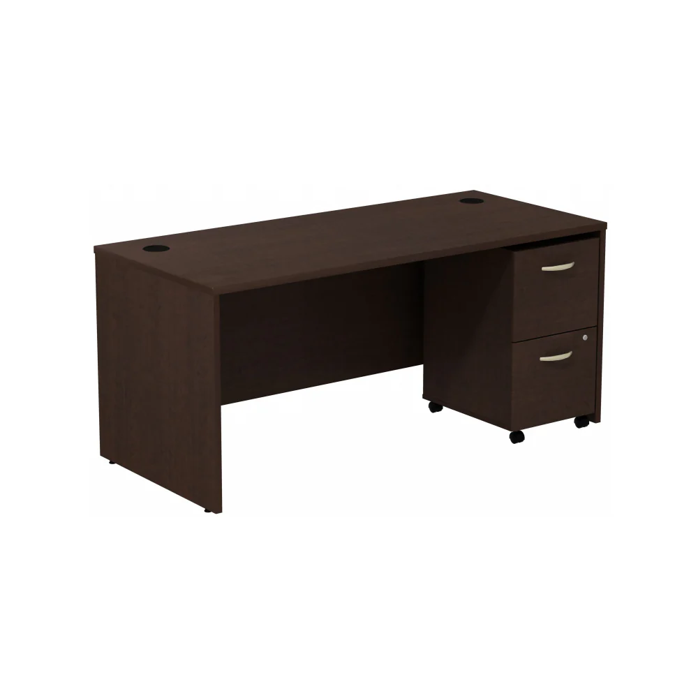 Series C Desk with 2 Drawer Mobile Pedestal - Image 5