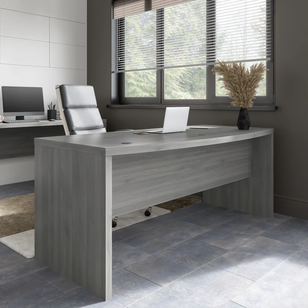 Echo 72W Bow Front Desk - Image 2