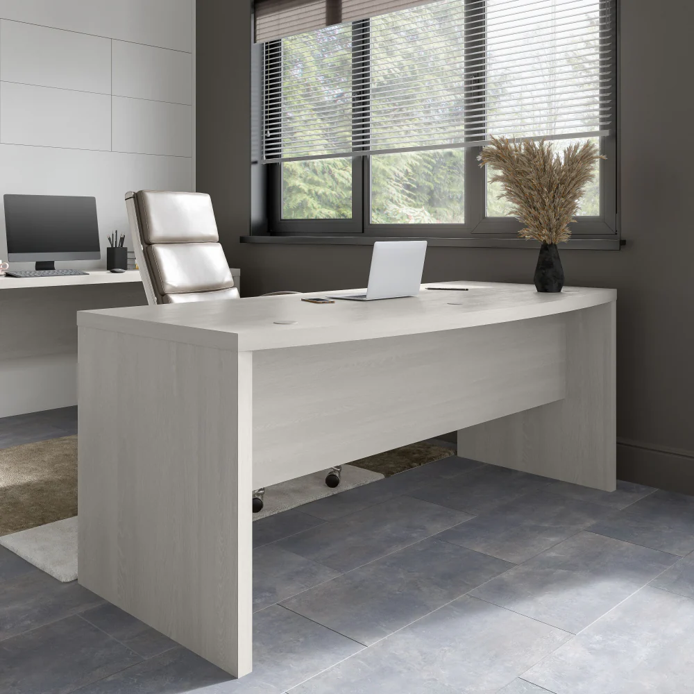 Echo 72W Bow Front Desk - Image 30