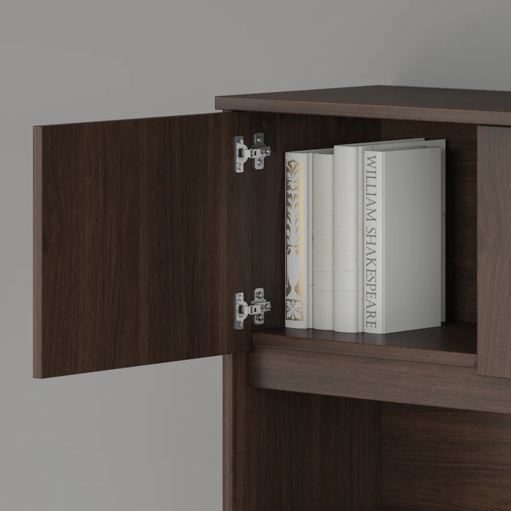Studio C 72W x 30D L Shaped Desk with Mobile File Cabinet and 42W Return - Image 11