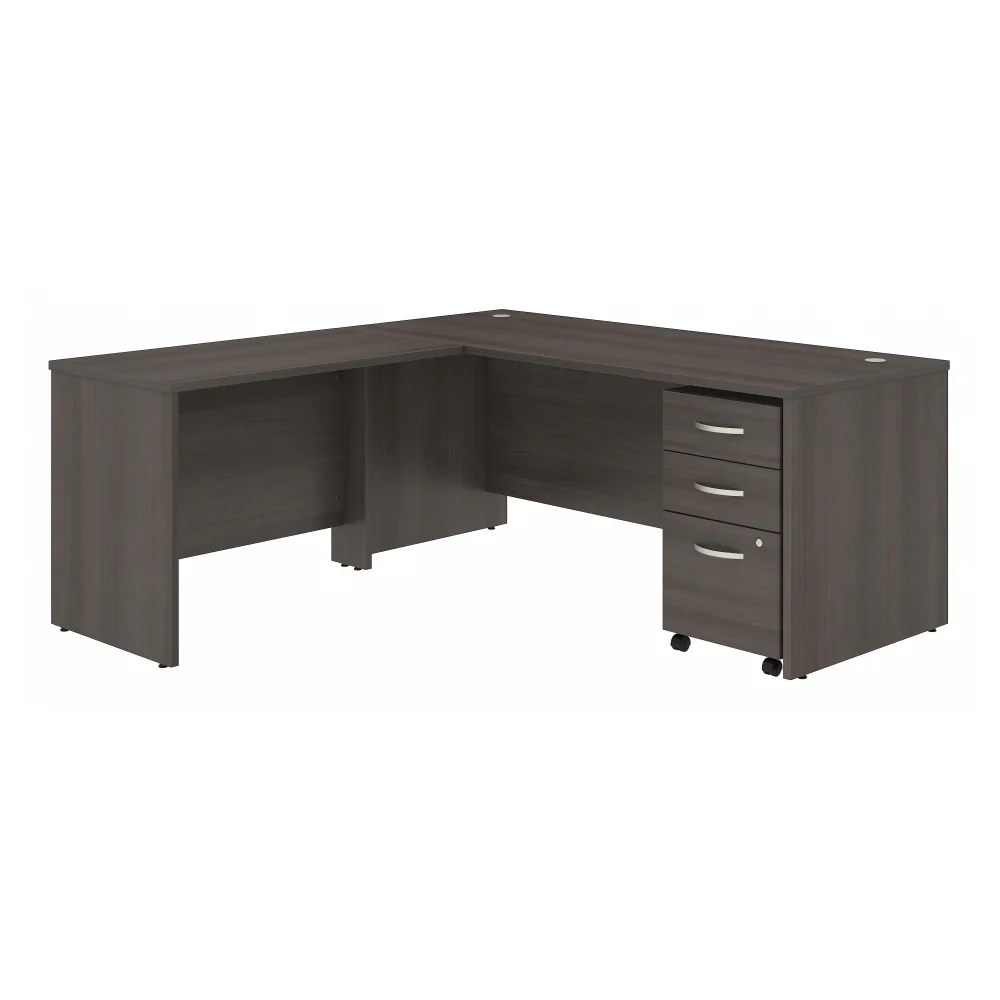 Studio C 72W x 30D L Shaped Desk with Mobile File Cabinet and 42W Return - Image 20