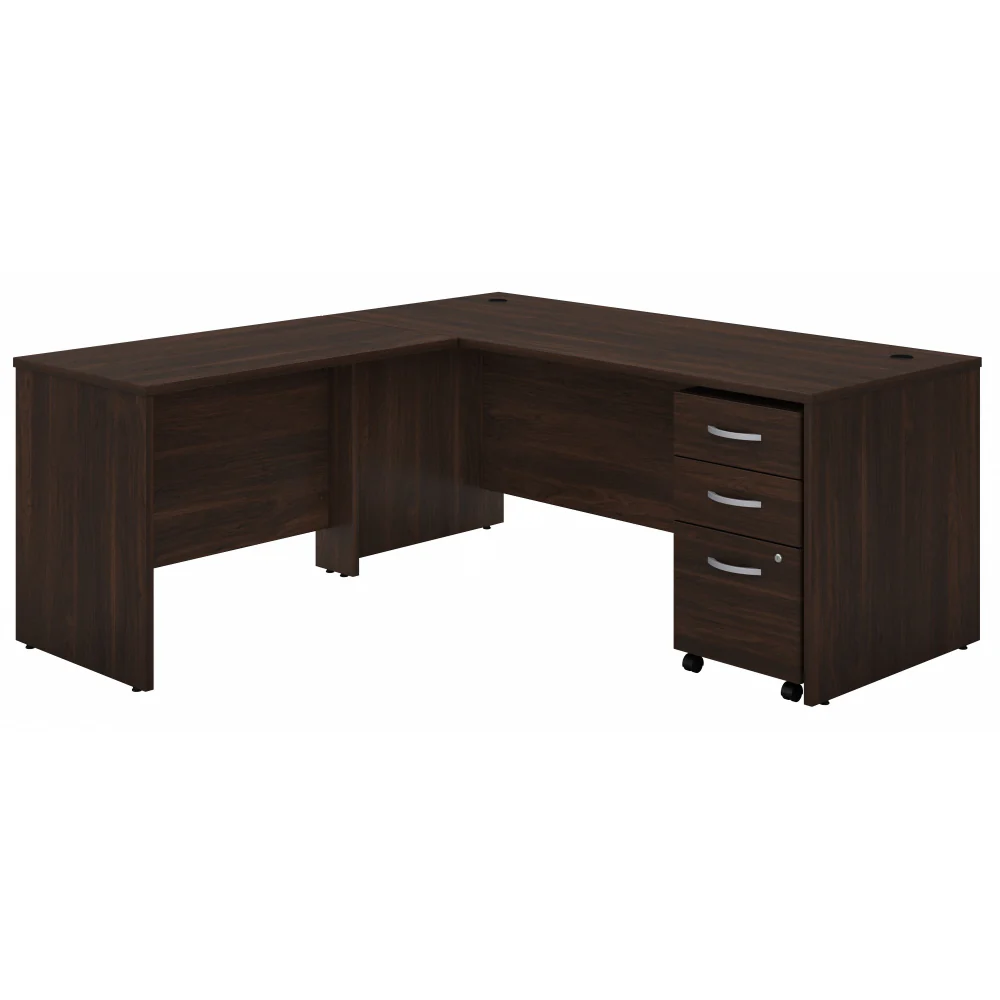 Studio C 72W x 30D L Shaped Desk with Mobile File Cabinet and 42W Return - Image 8