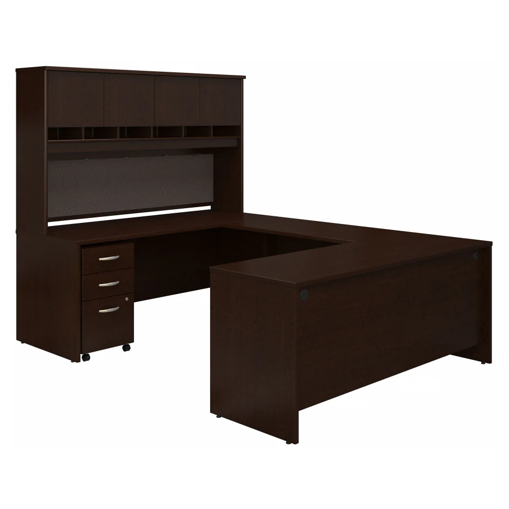 Series C 72W U Shaped Desk with Hutch and Storage - Image 19