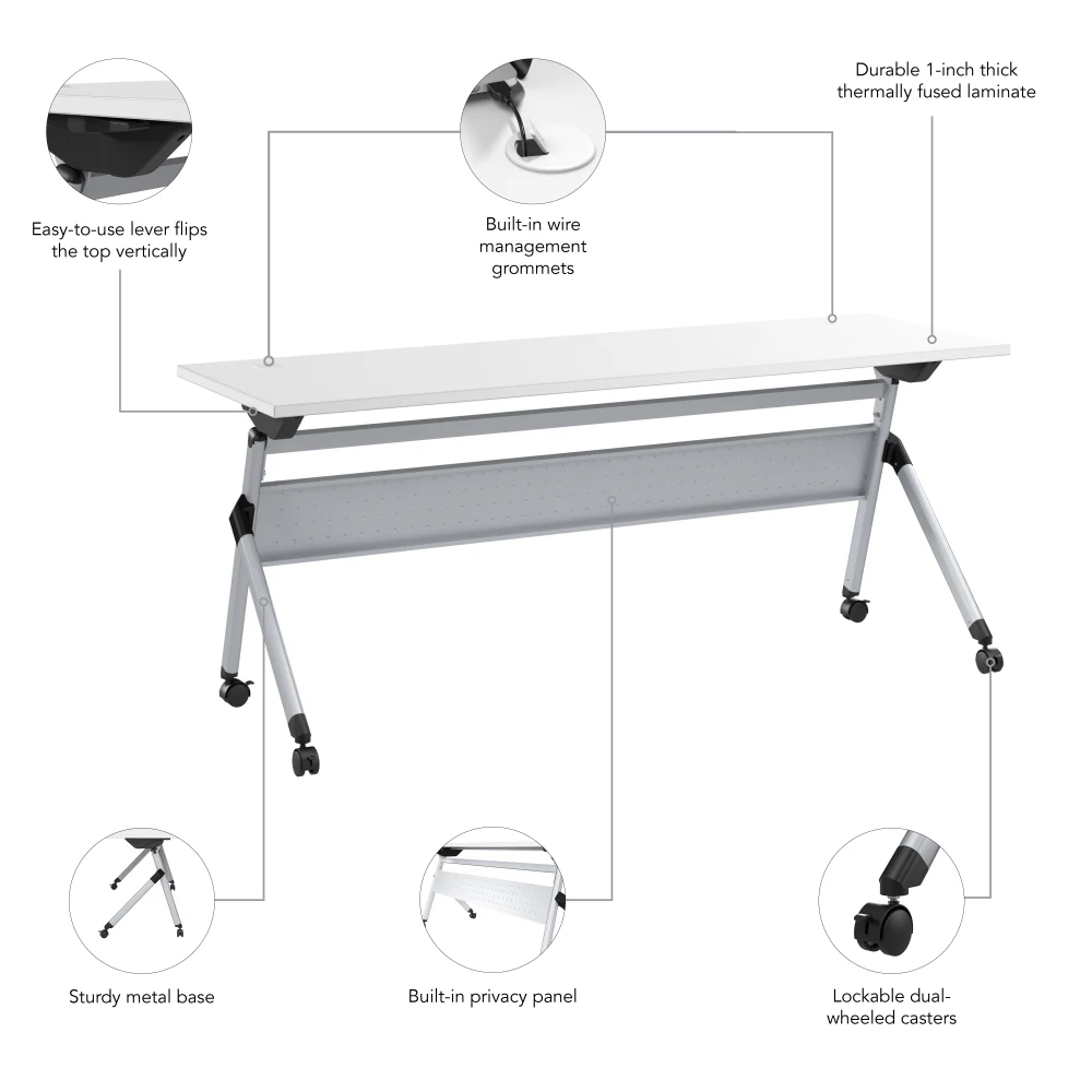 Envision 72W Folding Training Table - Image 12