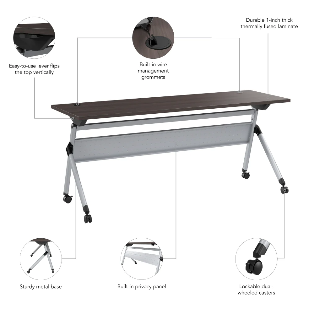 Envision 72W Folding Training Table - Image 6