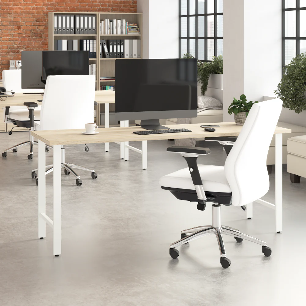Hustle 72W x 24D Computer Desk with Metal Legs - Image 11