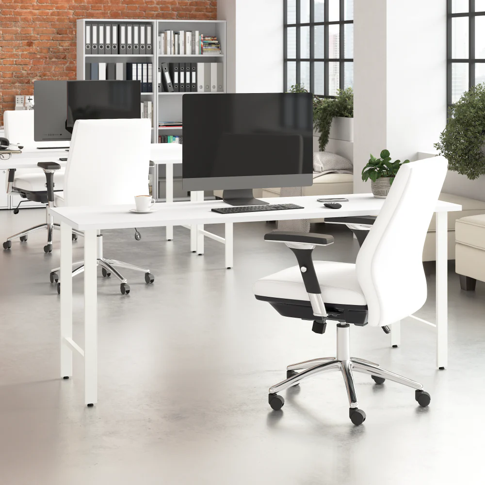 Hustle 72W x 24D Computer Desk with Metal Legs - Image 20