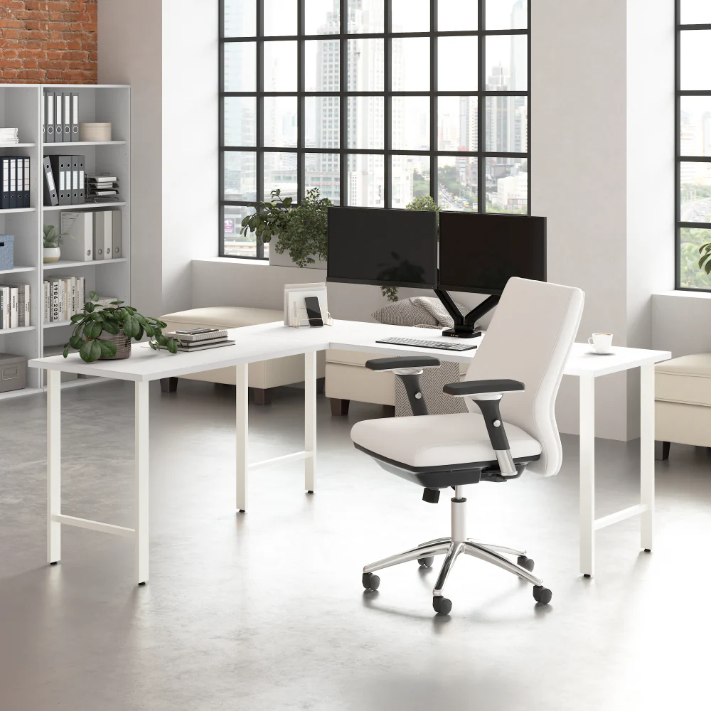 Hustle 72W x 24D Computer Desk with Metal Legs - Image 22