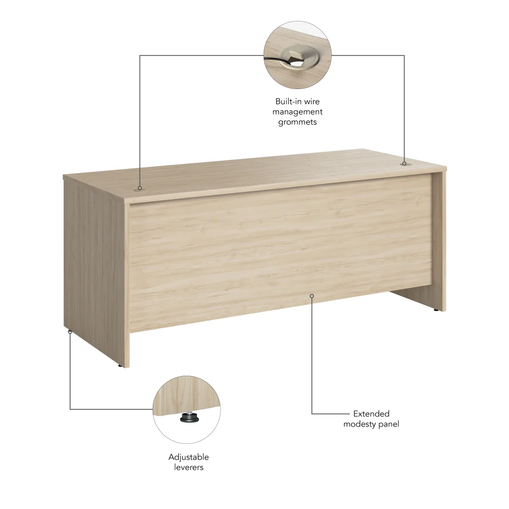 Studio C 72W x 30D Office Desk - Image 8