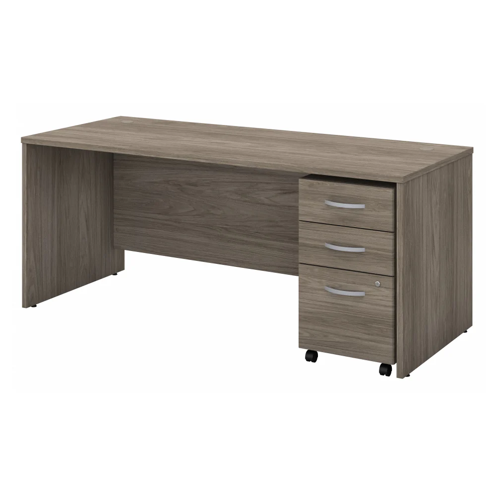 Studio C 72W x 30D Office Desk with Mobile File Cabinet - Image 24