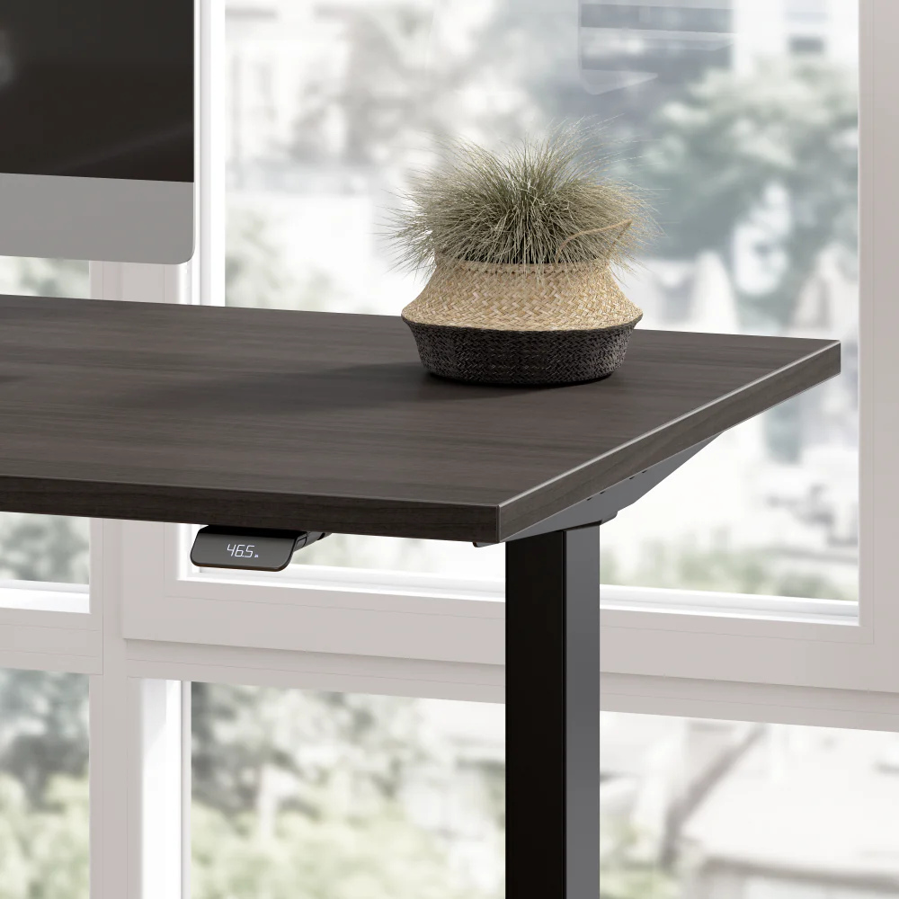 Move 60 Series 72W Height Adjustable L Shaped Standing Desk - Image 40