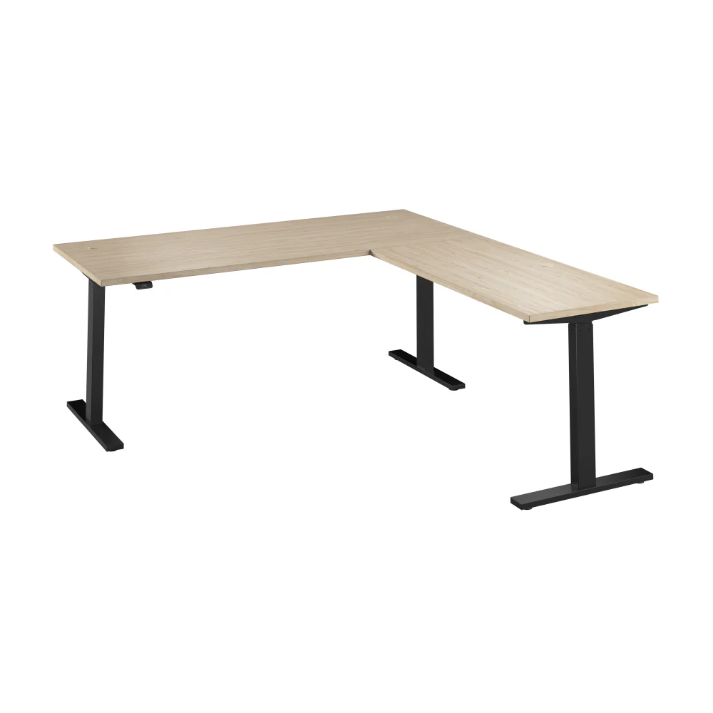 Move 60 Series 72W Height Adjustable L Shaped Standing Desk - Image 7
