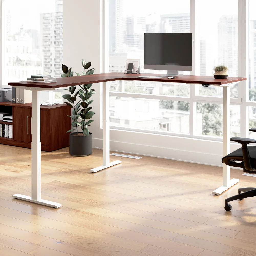 Move 60 Series 72W Height Adjustable L Shaped Standing Desk - Image 14