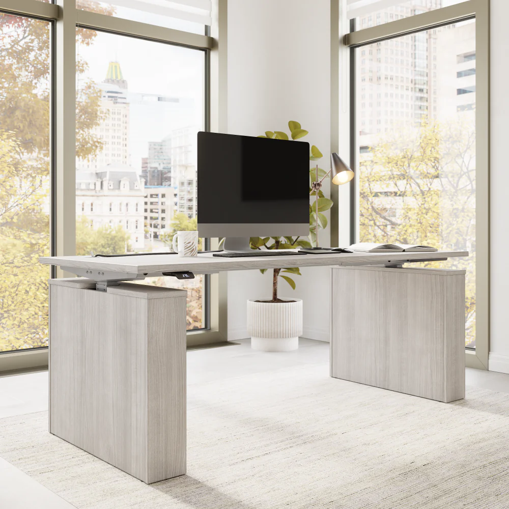 Stratus 72W x 30D Electric Height Adjustable Standing Desk - Image 10