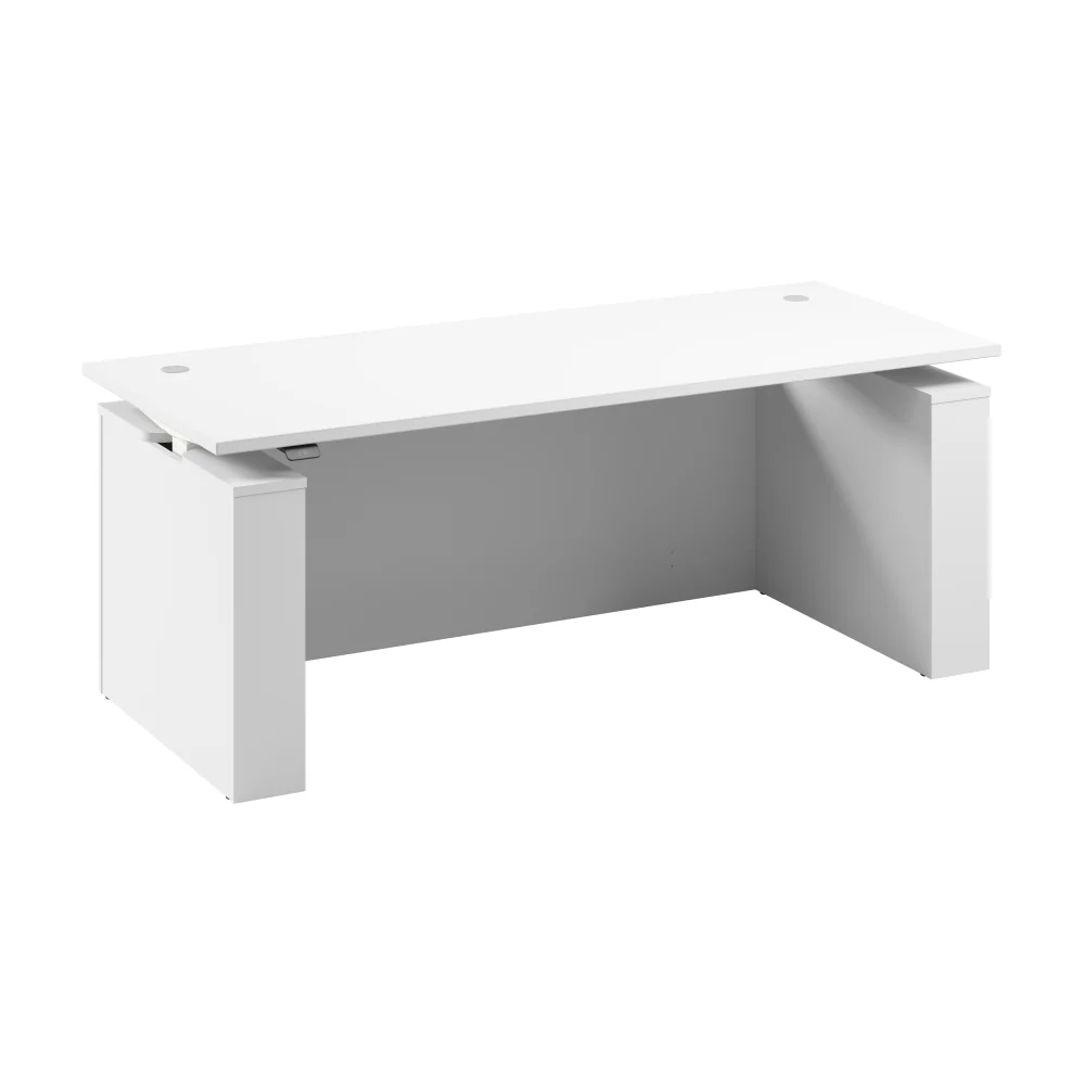 Stratus 72W x 30D Electric Height Adjustable Standing Desk with Modesty Panel