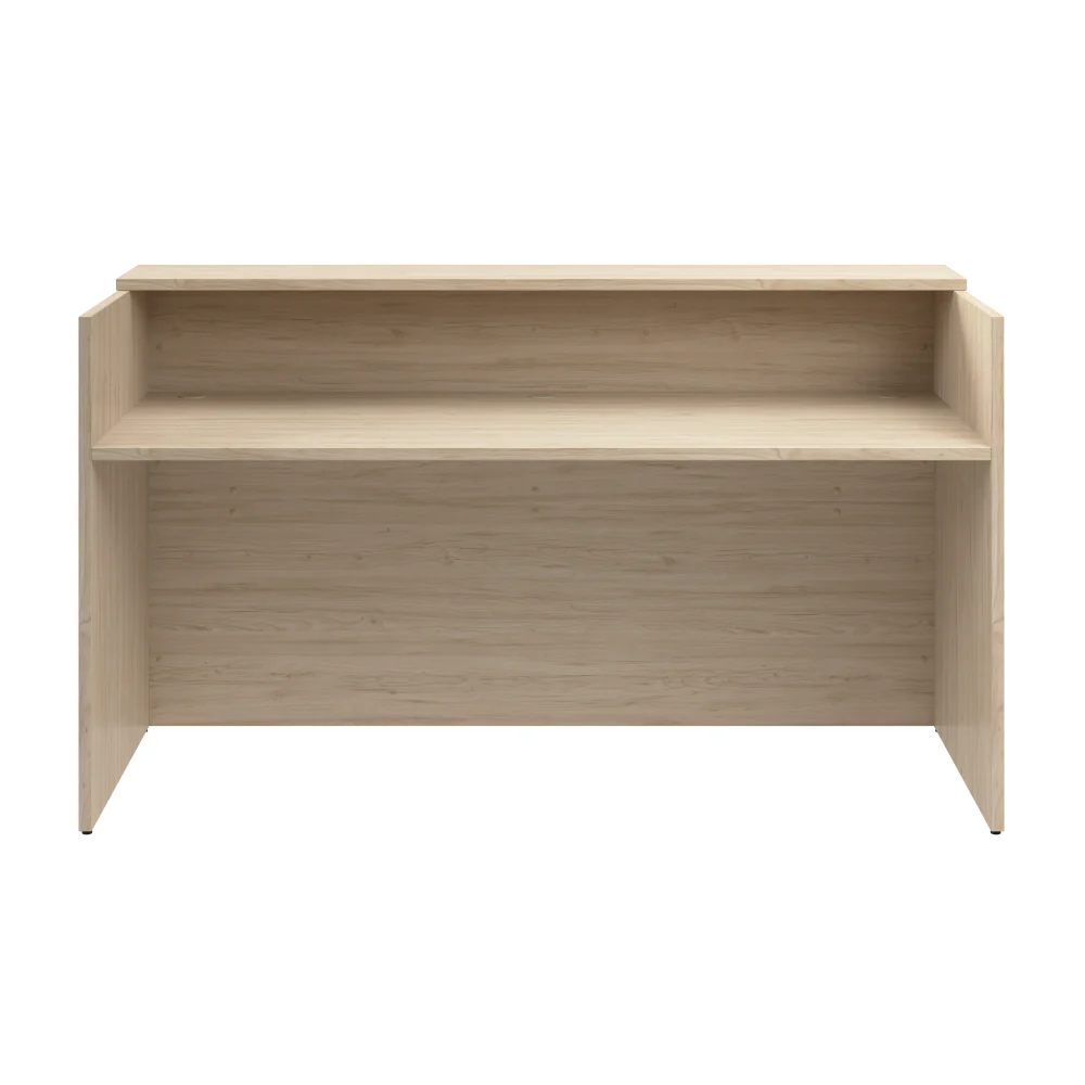 Arrive 72W x 30D Reception Desk with Shelf - Image 17