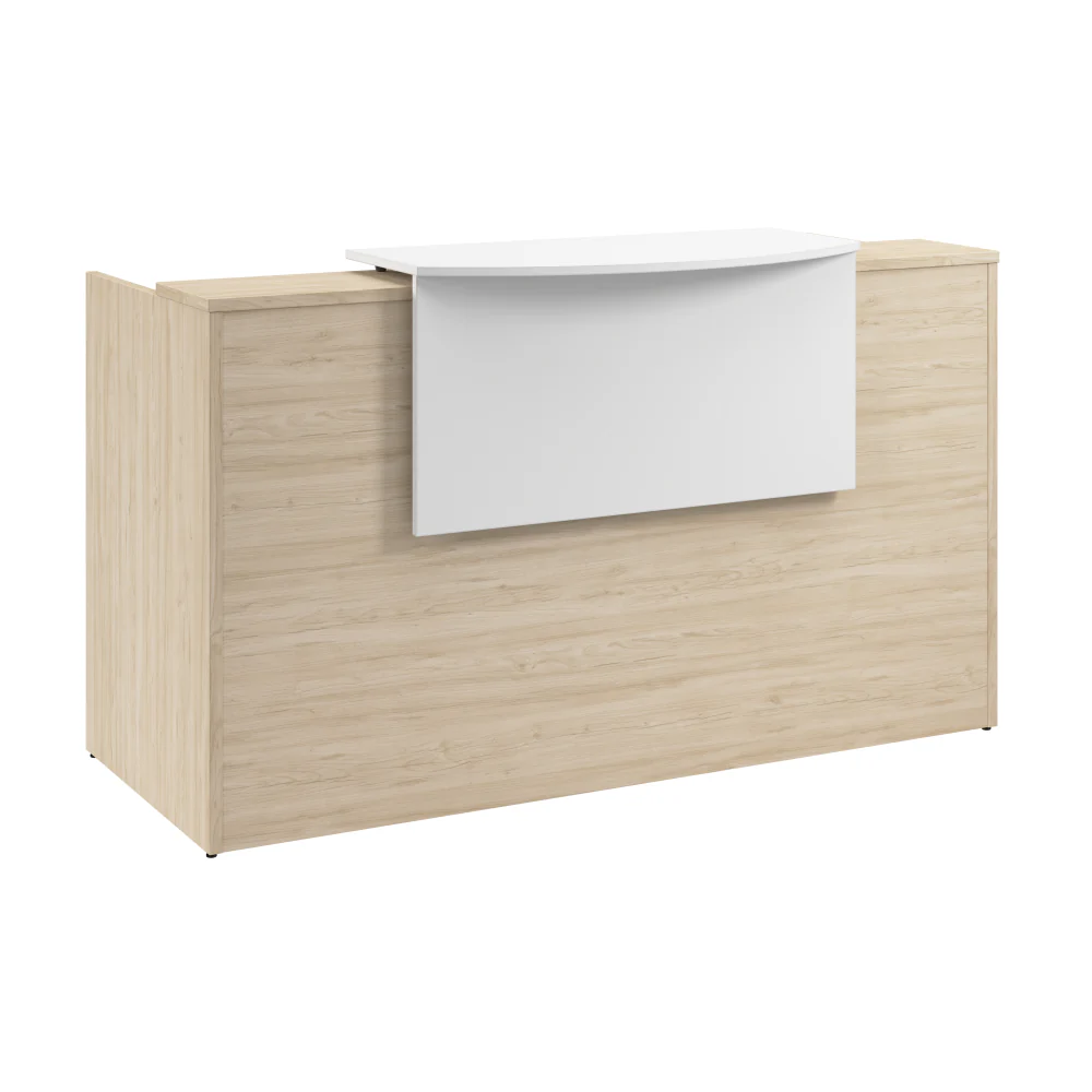 Arrive 72W x 30D Reception Desk with Counter and Mobile File Cabinet - Image 12