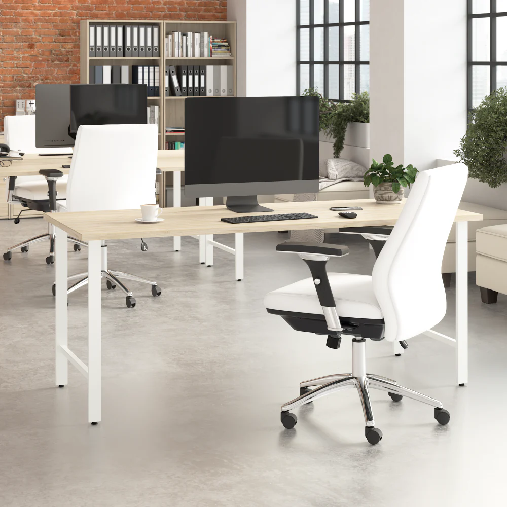 Hustle 72W x 30D Computer Desk with Metal Legs - Image 11