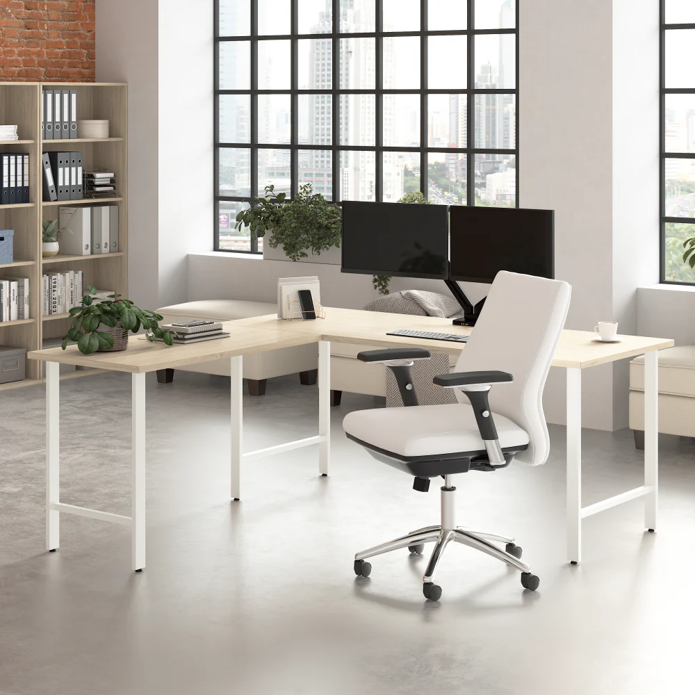 Hustle 72W x 30D Computer Desk with Metal Legs - Image 13