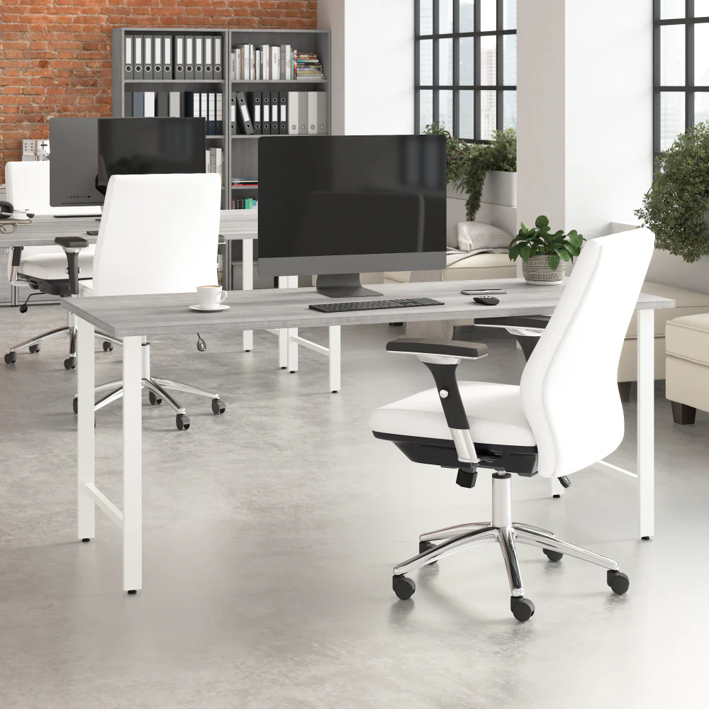 Hustle 72W x 30D Computer Desk with Metal Legs - Image 20