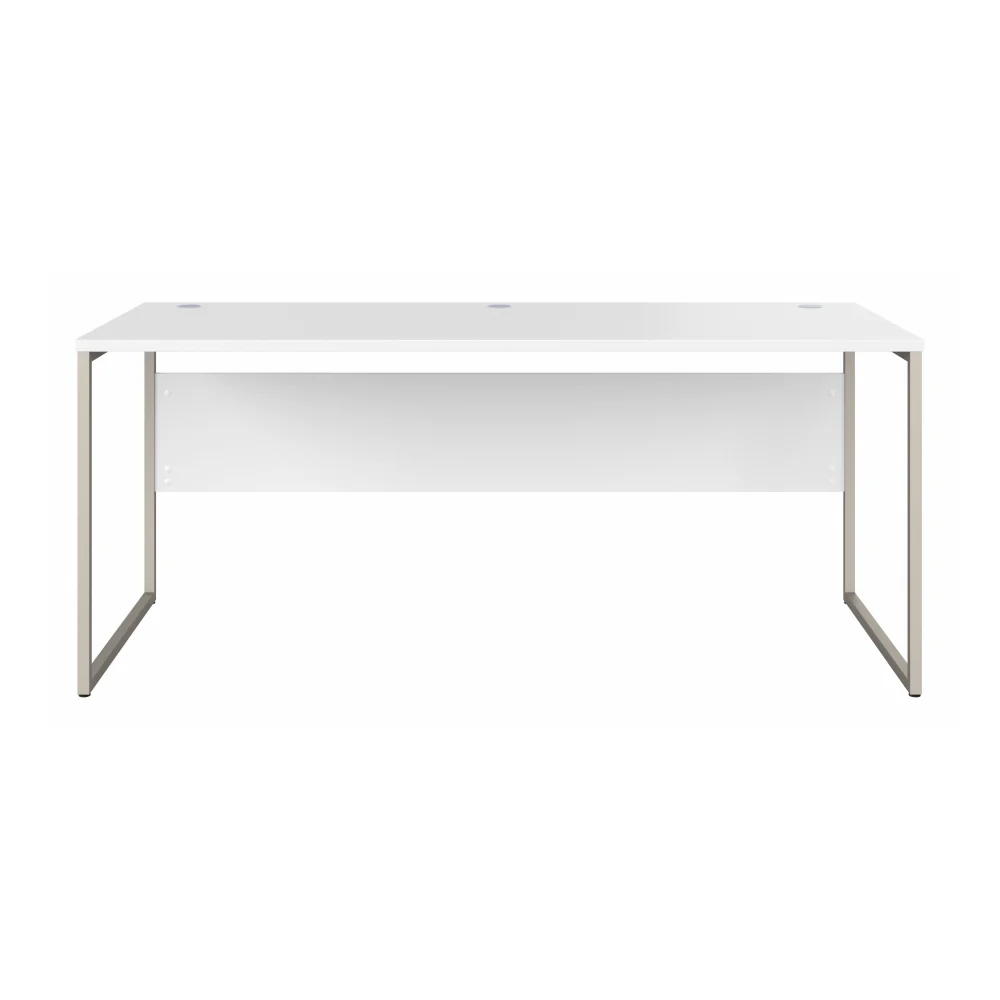 Hybrid 72W x 30D Computer Table Desk with Metal Legs - Image 3