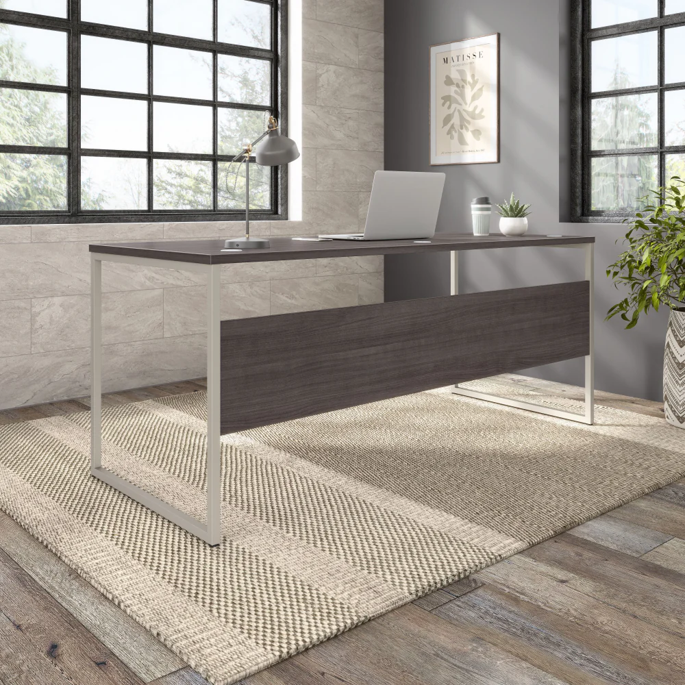 Hybrid 72W x 30D Computer Table Desk with Metal Legs - Image 31