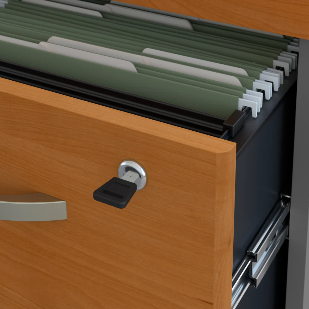 Series C U Shaped Desk with 2 Mobile Pedestals - Image 6