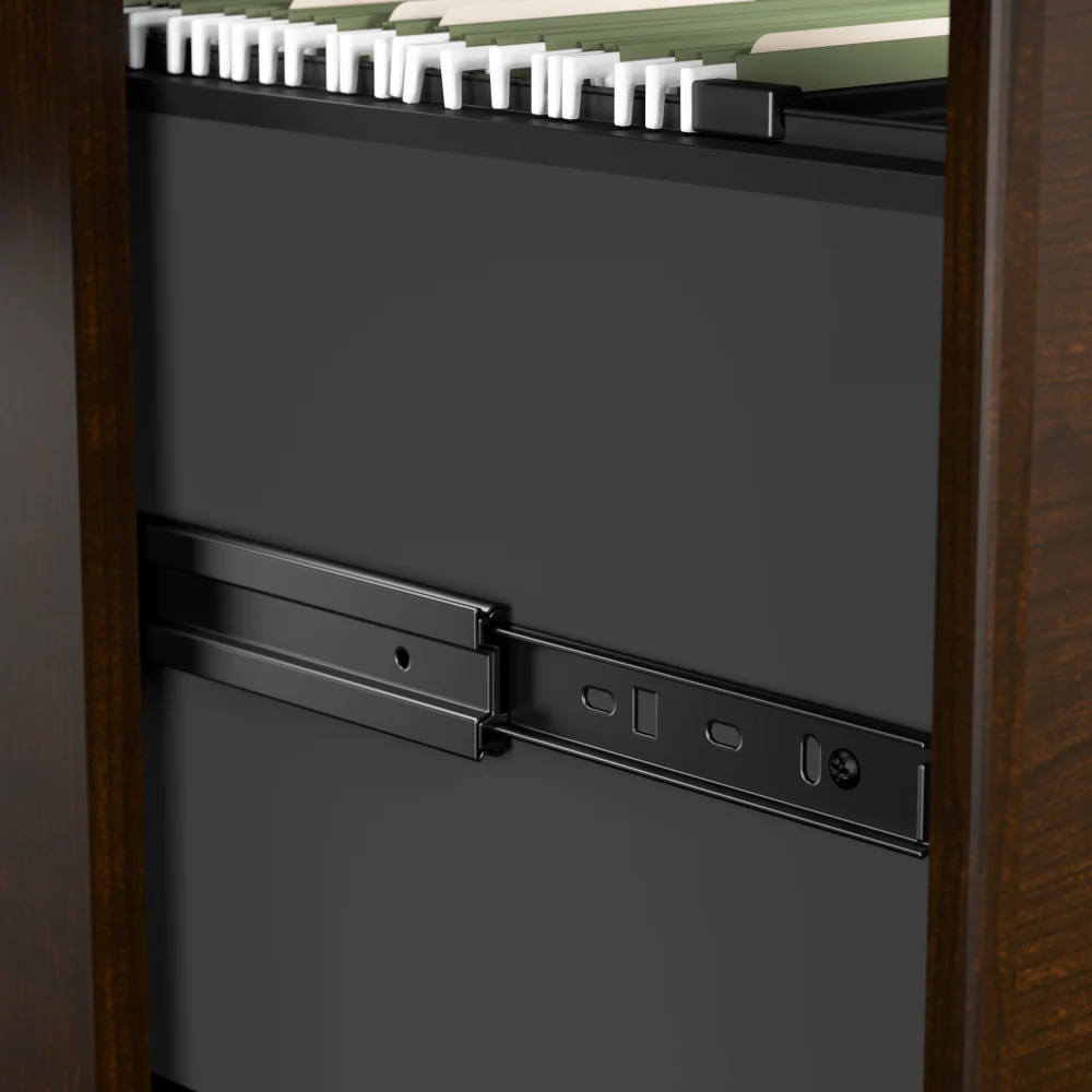 Series C 72W L Shaped Desk with 42W Return and Mobile File Cabinet - Image 5