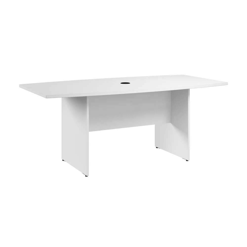 72-inch Office Conference Table with Wood Base - Image 13