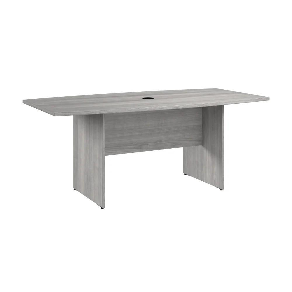 72-inch Office Conference Table with Wood Base - Image 25