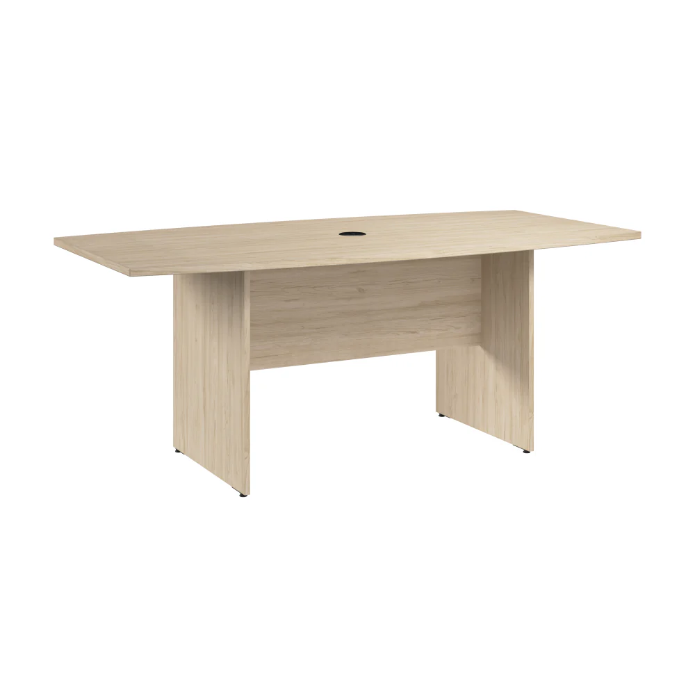 72-inch Office Conference Table with Wood Base - Image 37