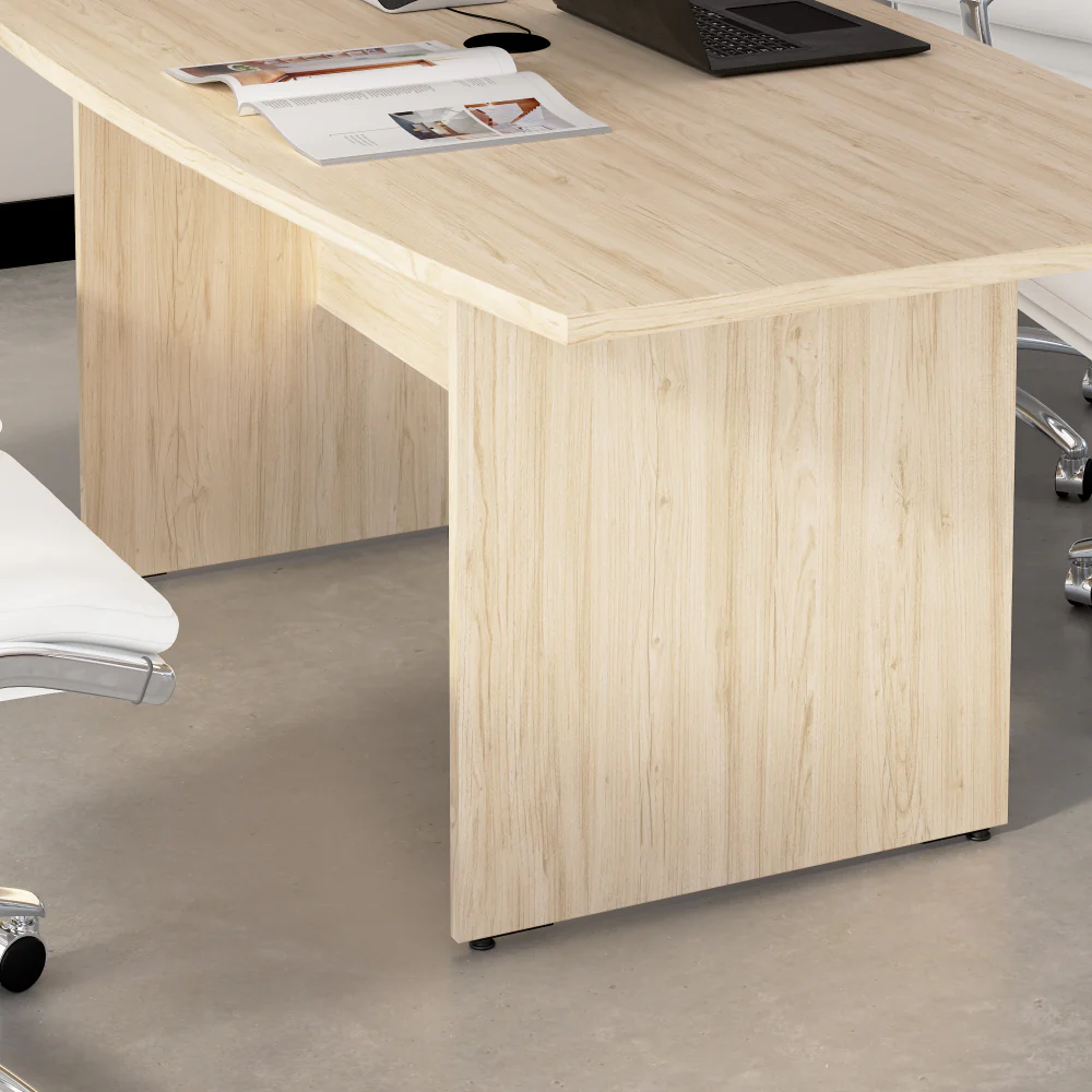 72-inch Office Conference Table with Wood Base - Image 41