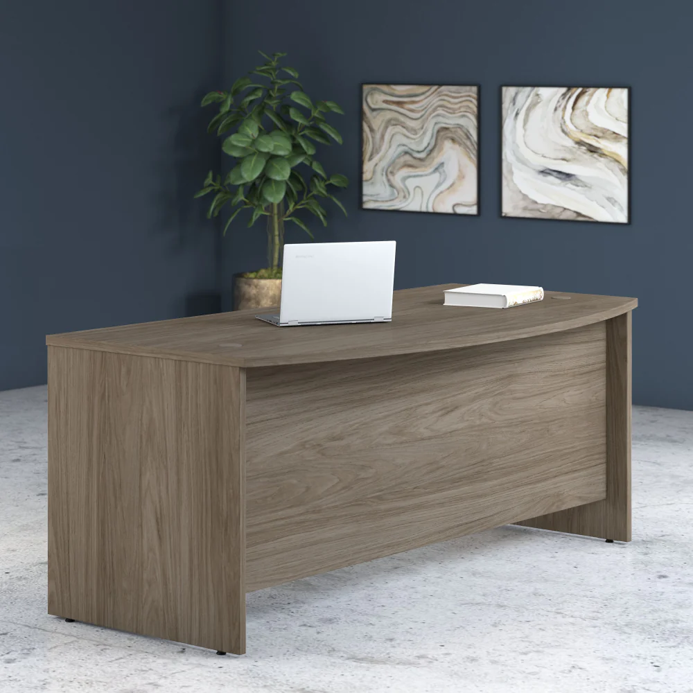 Studio C 72W x 36D Bow Front Desk - Image 2
