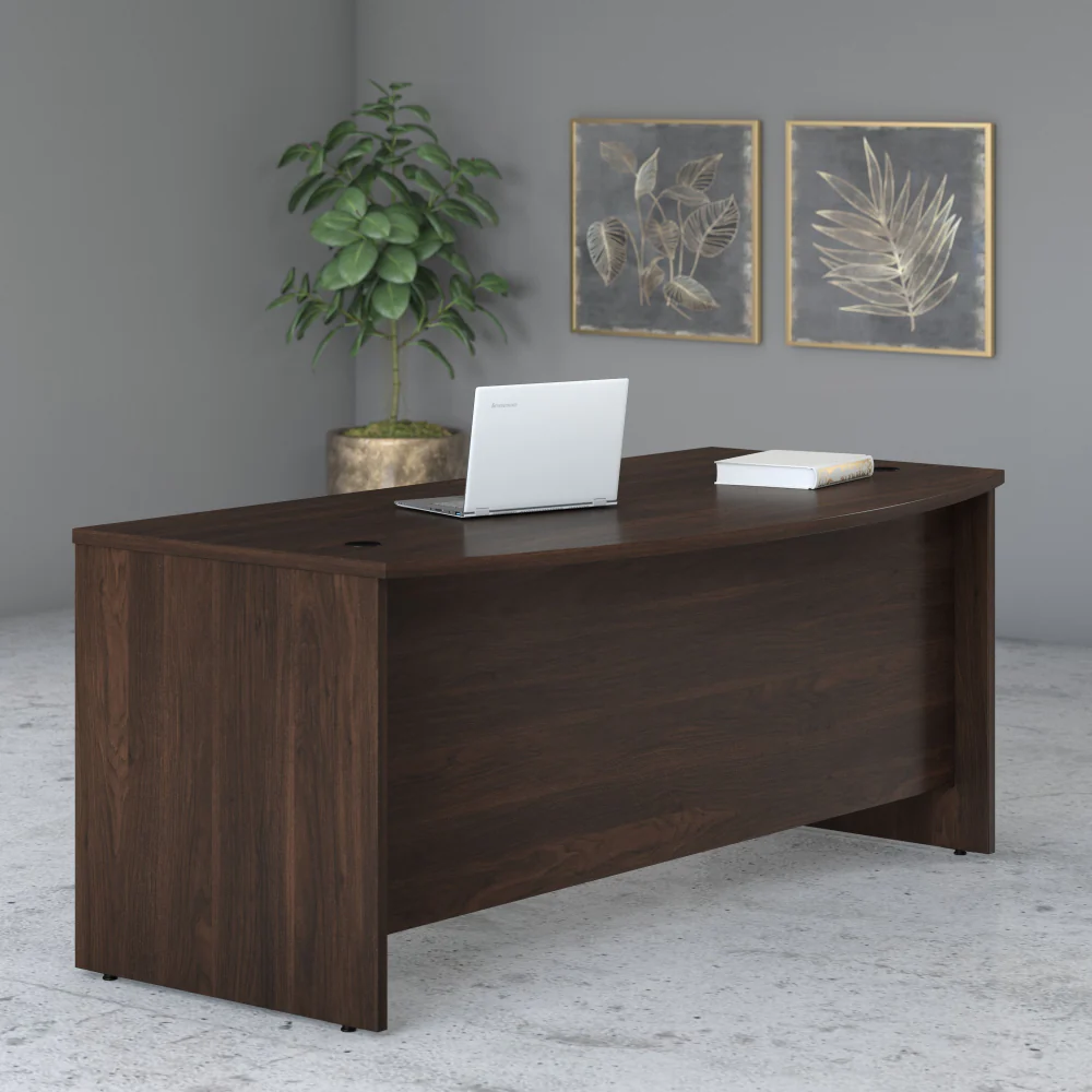 Studio C 72W x 36D Bow Front Desk - Image 24