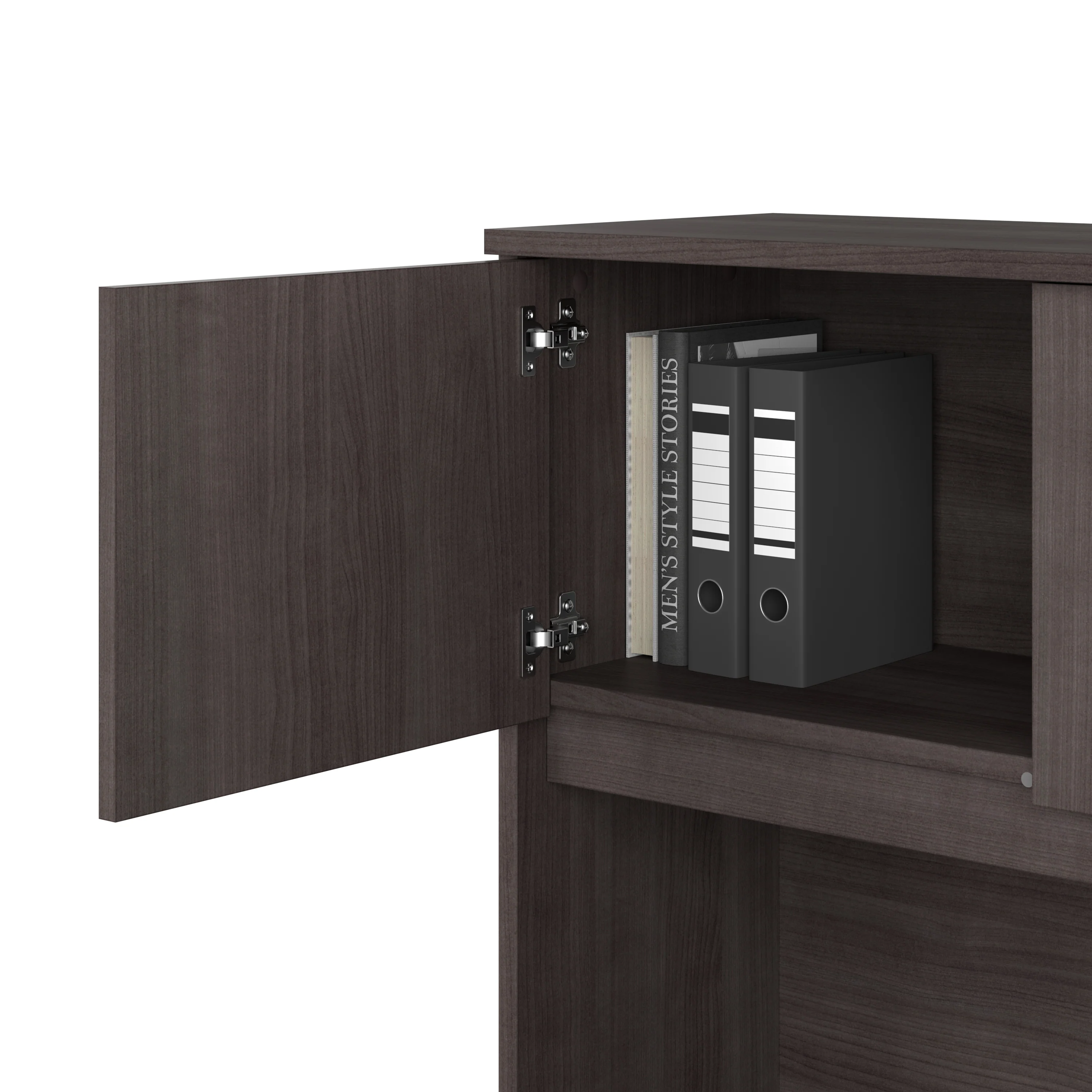 Studio C 72W x 36D U Shaped Desk with Hutch and Mobile File Cabinet - Image 30