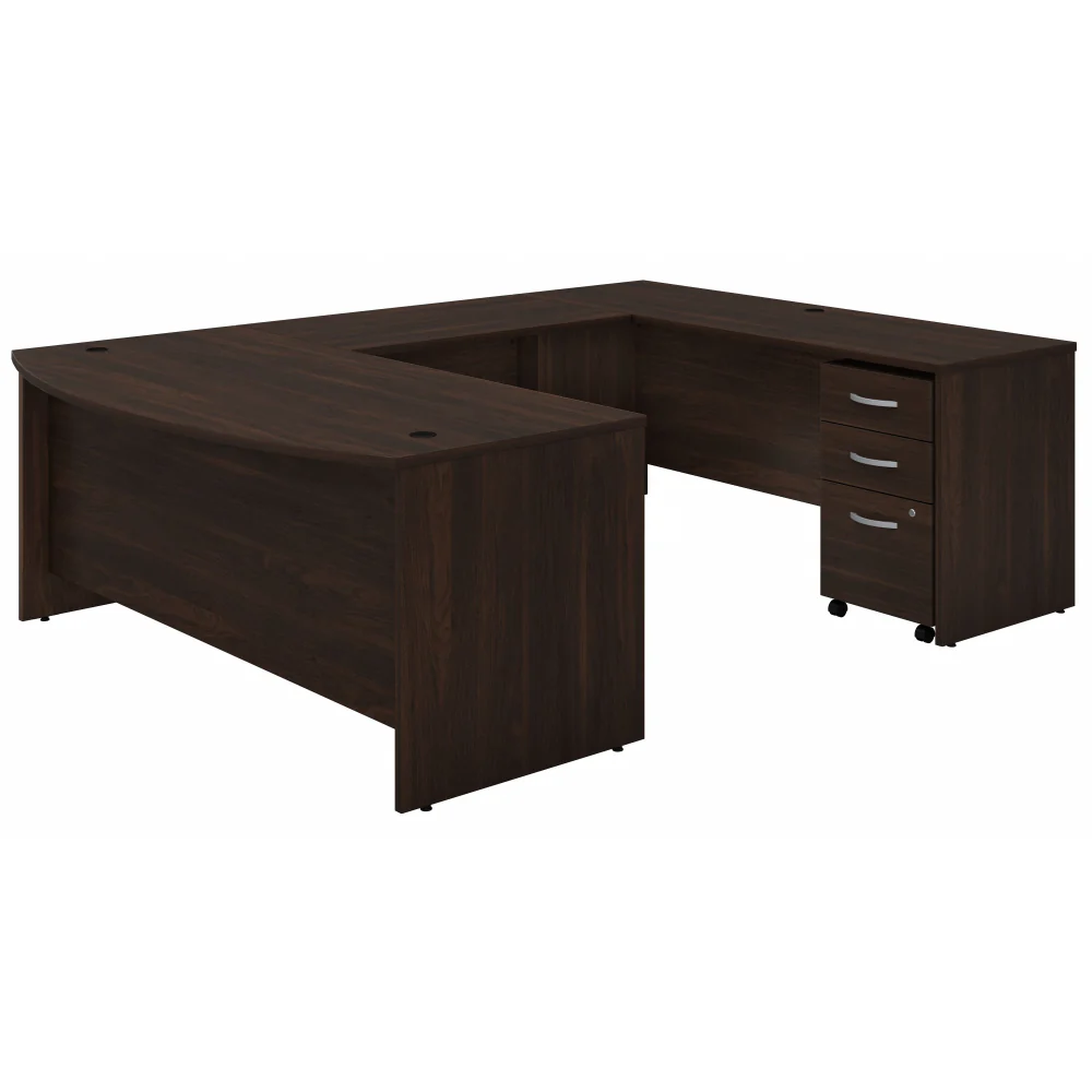 Studio C 72W x 36D U Shaped Desk with Mobile File Cabinet - Image 24