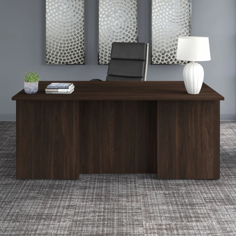 Office 500 72W x 36D Executive Desk - Image 7