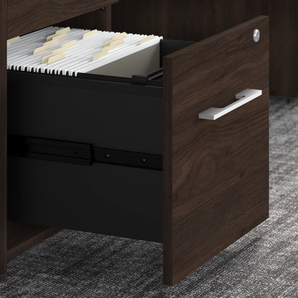 Office 500 72W Height Adjustable U Shaped Executive Desk with Drawers - Image 11