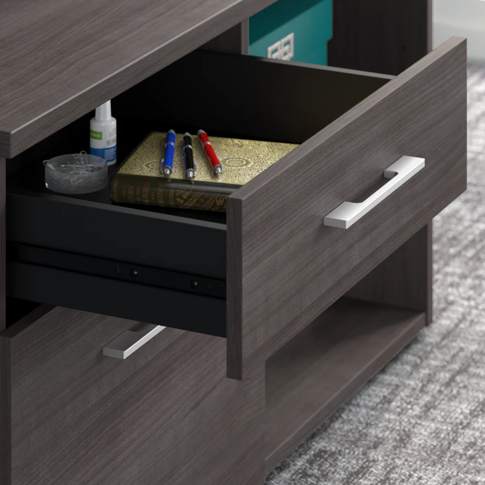 Office 500 72W Height Adjustable U Shaped Executive Desk with Drawers - Image 15